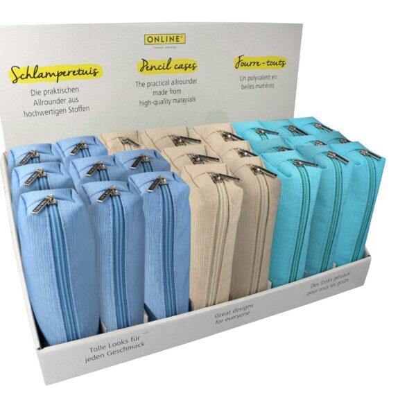 ONLINE Display Schlamperetui Retro 16968/24 sortierte Farben