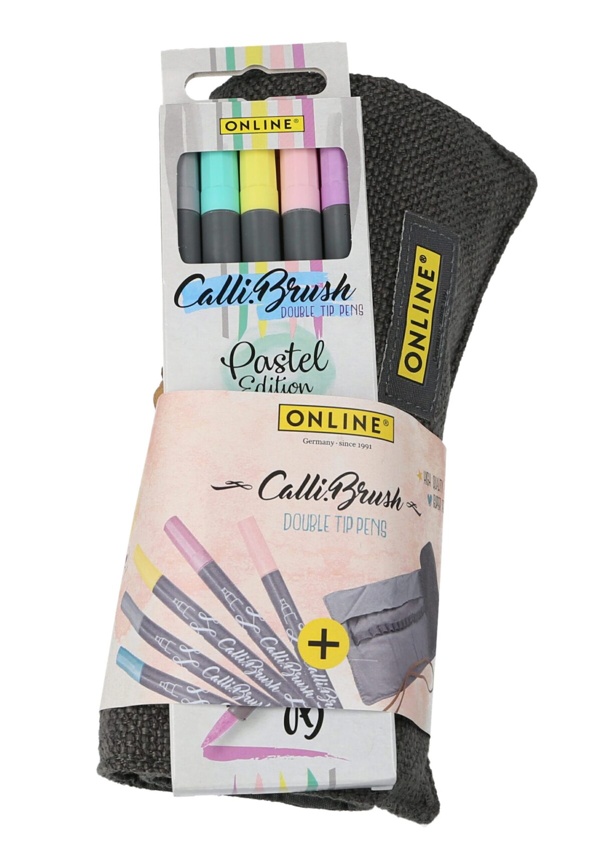 ONLINE Calli Brush Pens 19130 Double Tip in Roll Pouch – Hochwertig & günstig bei ShopDeca