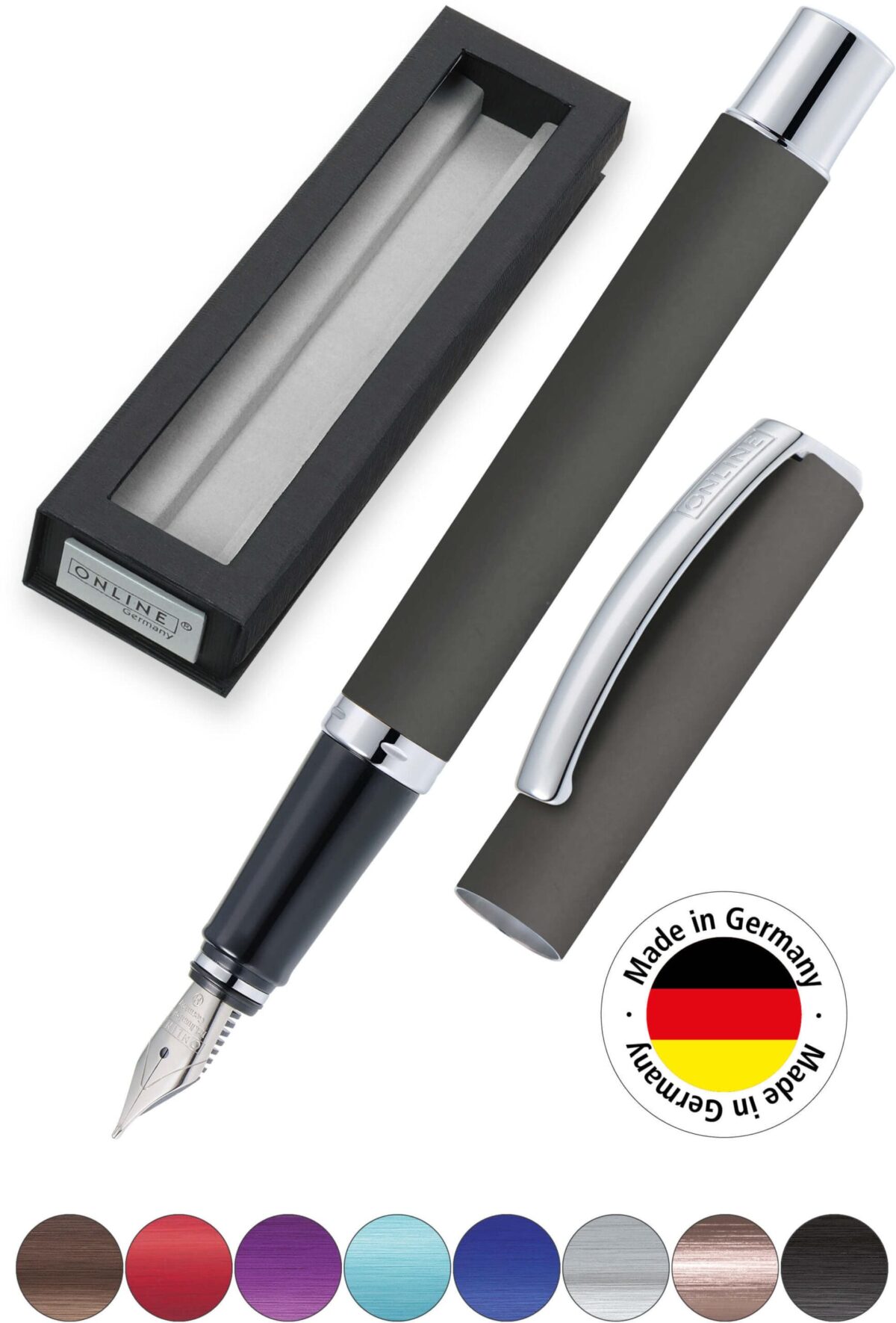 ONLINE Füllhalter Vision Classic M 32626 stone – Hochwertig & günstig bei ShopDeca