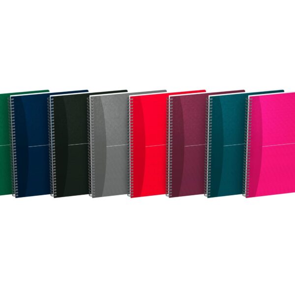 OXFORD Essentials Spiralheft 100105406 A4, kariert 90 Blatt, ass.