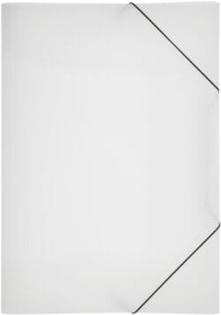 PAGNA Gummibandmappe Trend A3 21638-19 transparent 3 Klappen