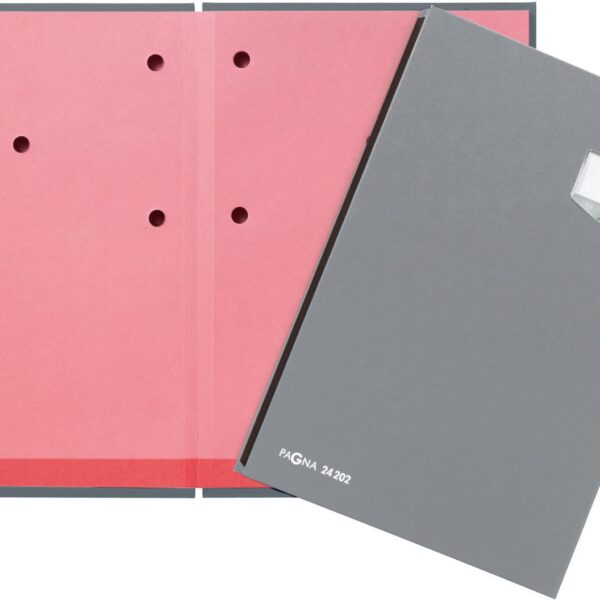 PAGNA Unterschriftenmappe De Luxe A4 24202-06 grau 20-teilig