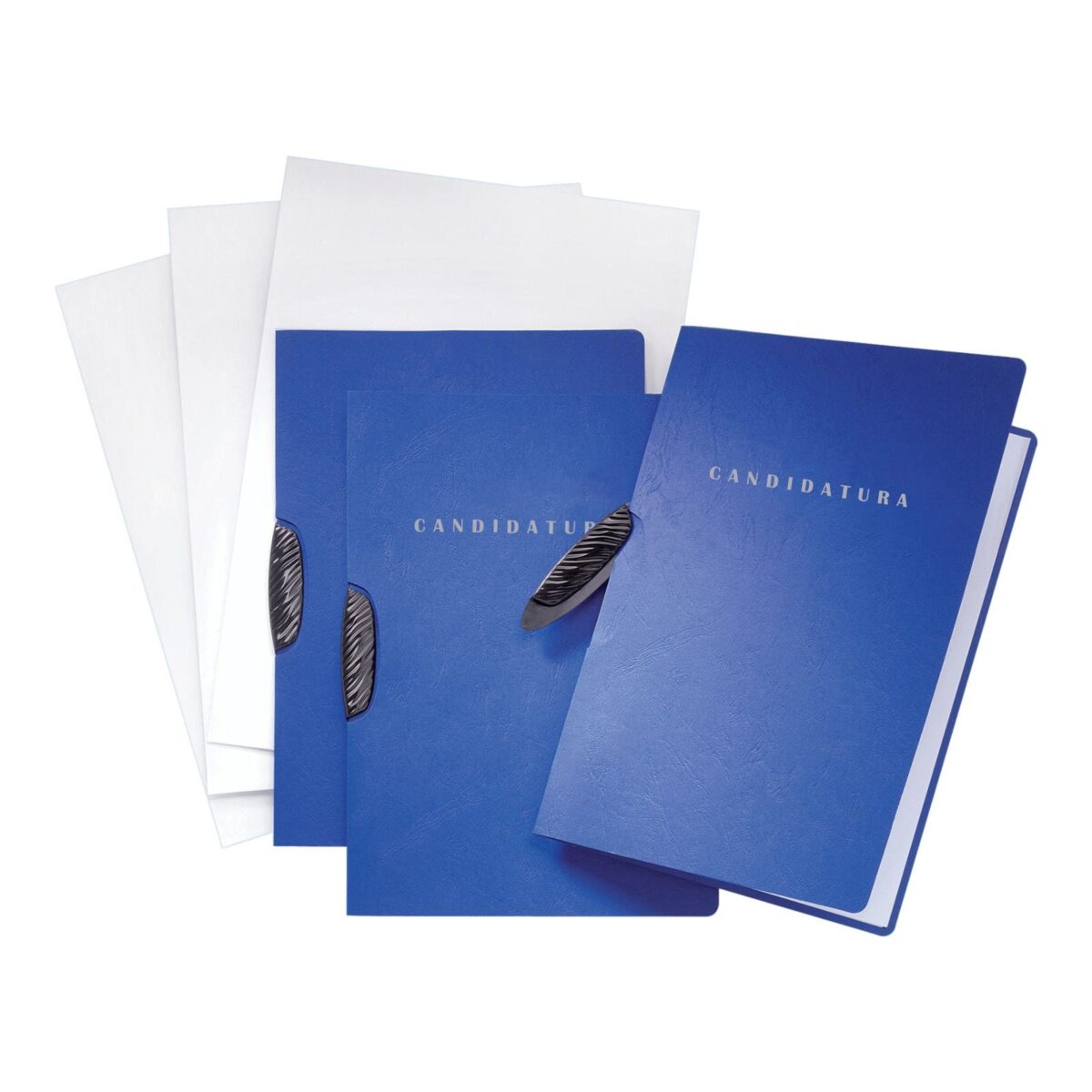 PAGNA Bewerbungsmappen-Set 3Stk 254144002 italienisch, blau – Hochwertig & günstig bei ShopDeca