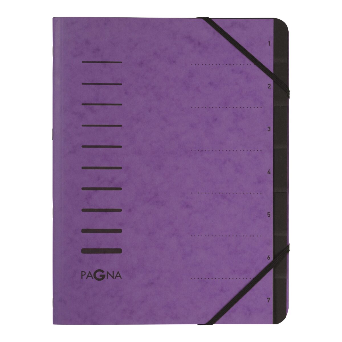 PAGNA Ordnungsmappe 40058-10 aubergine 7-teilig – Hochwertig & günstig bei ShopDeca
