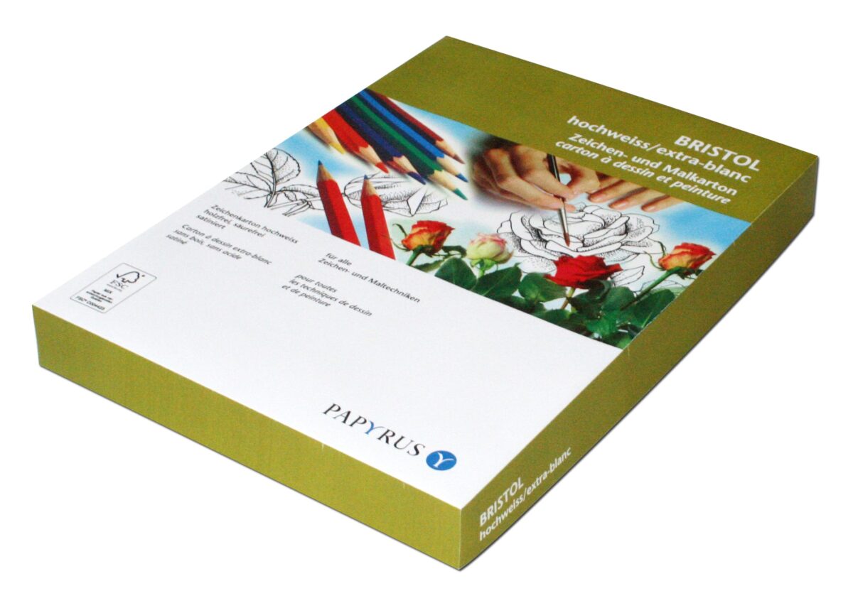 PAPYRUS Karton Bristol 50x70cm 88249315 180g, weiss 10 Blatt – Hochwertig & günstig bei ShopDeca
