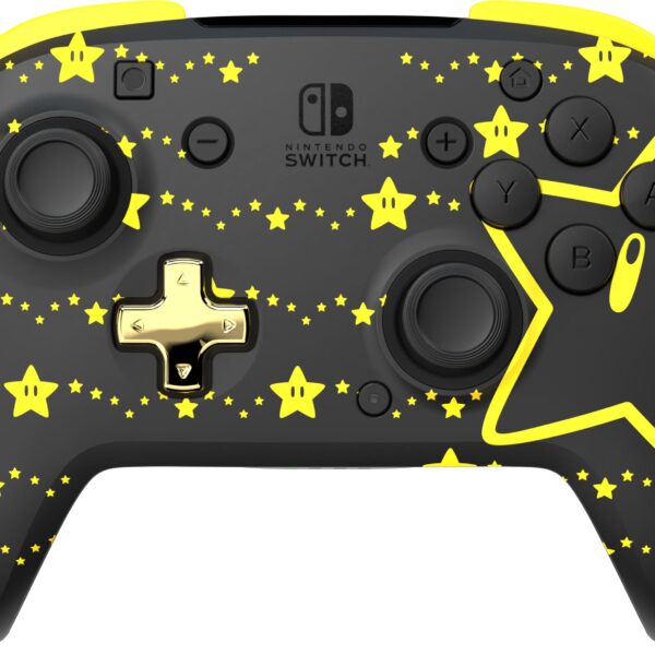 PDP Rematch Wireless Ctrl. NSW 500-202-STGD Super Stars Glow in the Dark