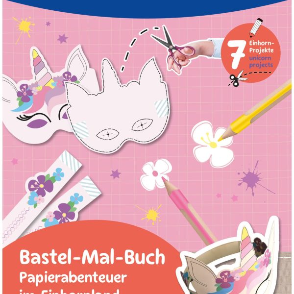 PELIKAN Verbastelbuch Einhornland 101554 A4 140g/m2