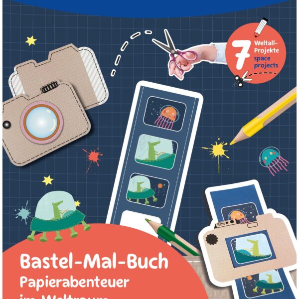 PELIKAN Verbastelbuch Weltraum 101561 A4 140g/m2