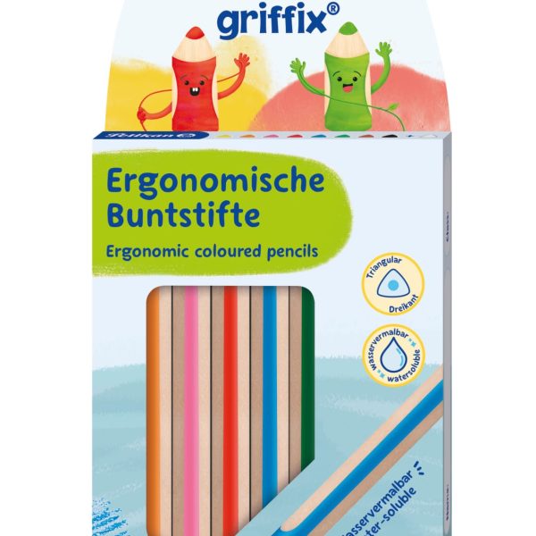 PELIKAN Buntstifte Griffix 700856 assortiert 8+1