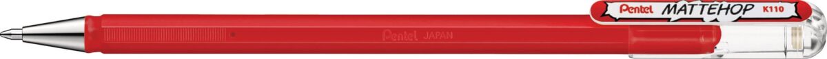 PENTEL Gel-Tintenroller Mattehop K110-VBX Mattehop rot – Hochwertig & günstig bei ShopDeca