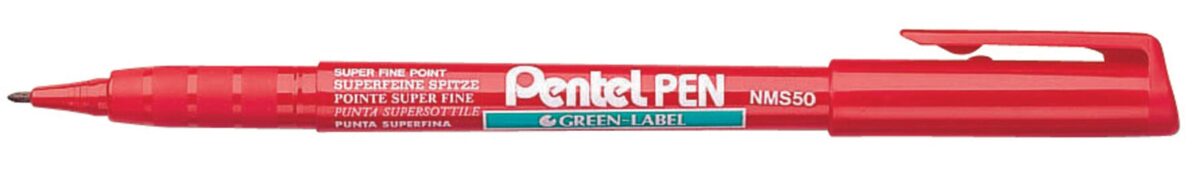 PENTEL Marker Green Label M NMS50-BO rot – Hochwertig & günstig bei ShopDeca