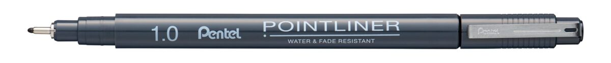 PENTEL Fineliner Pigment 1.0 mm S20P-10A POINTLINER, schwarz – Hochwertig & günstig bei ShopDeca