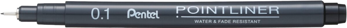 PENTEL Fineliner Pigment 0.1 mm S20P-1A POINTLINER, schwarz – Hochwertig & günstig bei ShopDeca
