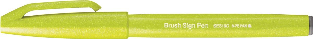 PENTEL Brush Sign Pen SES15C-K2X limonengrün – Hochwertig & günstig bei ShopDeca
