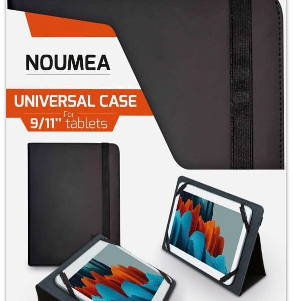 PORT NOUMEA UNIV. TABLET CASE 201311 9/11, Black