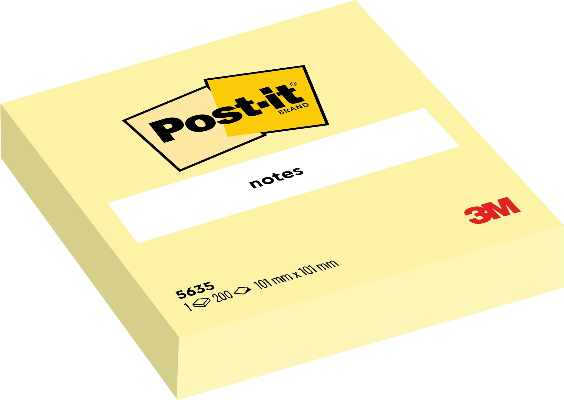 POST-IT-5635-0051131771994 POST-IT Notes Extra Large 100x100mm 5635 gelb 200 Blatt – Hochwertig & günstig bei ShopDeca