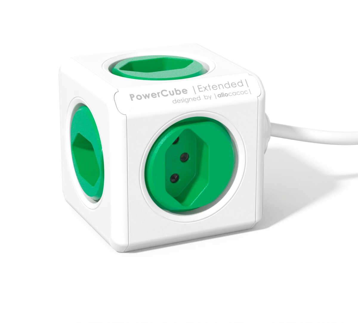 POWERCUBE Socket extend green 66.7790GN 5xT.13,1.5m cable – Hochwertig & günstig bei ShopDeca
