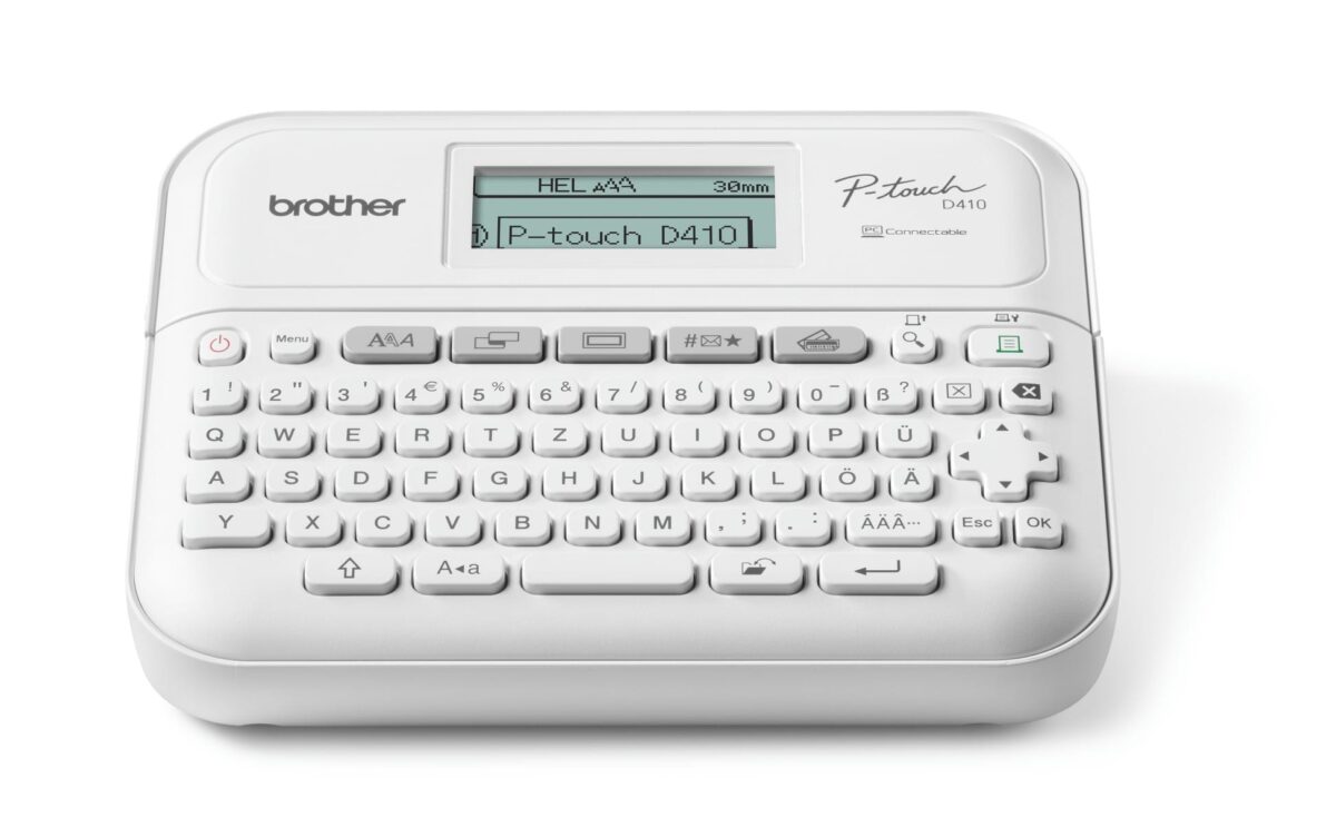 PTOUCH Beschriftungsgerät PTD410 weiss – Hochwertig & günstig bei ShopDeca