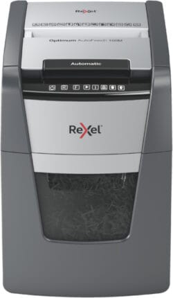 REXEL Aktenvernichter Optimum AF+ 2020100MCH 100M, P-5, 34lt