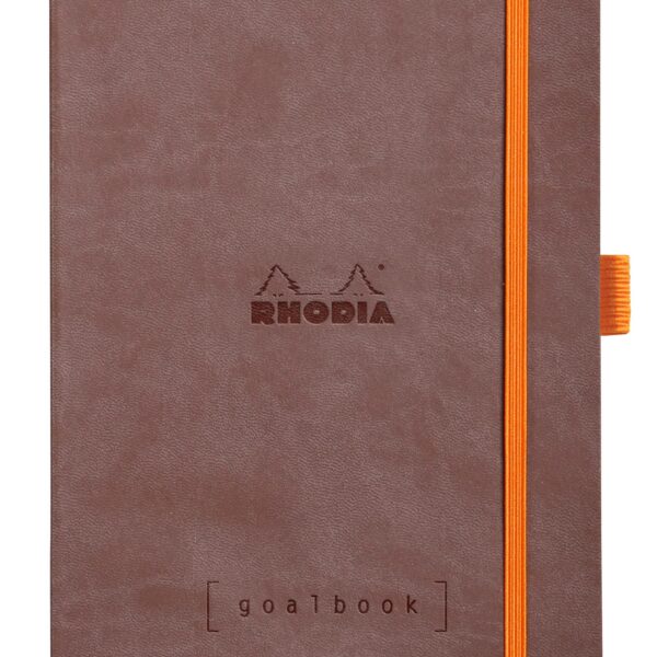 RHODIA Goalbook Notizbuch A5 117572C Softcover Schokoladenb. 240 S.