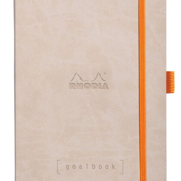 RHODIA Goalbook Notizbuch A5 117574C Softcover beige 240 S.