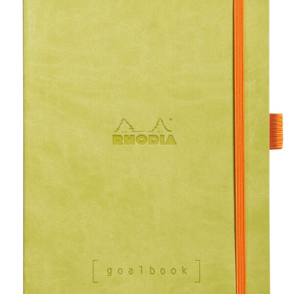 RHODIA Goalbook Notizbuch A5 117575C Softcover anisgrün 240 S.