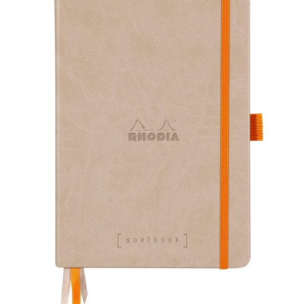 RHODIA Goalbook Notizbuch A5 118574C Hardcover beige 240 S.