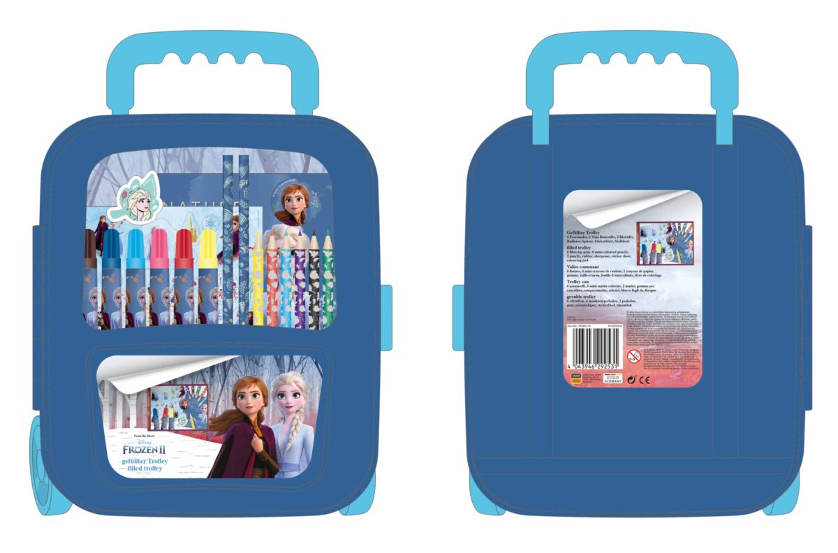 ROOST Malkoffer Trolley FRUW5150 Frozen – Hochwertig & günstig bei ShopDeca