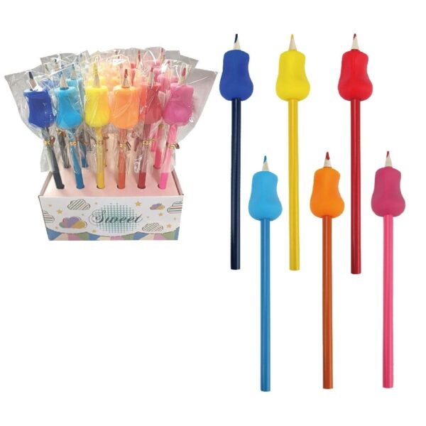 ROOST Farbstift mit Halter HPTS-130 6 assortiert