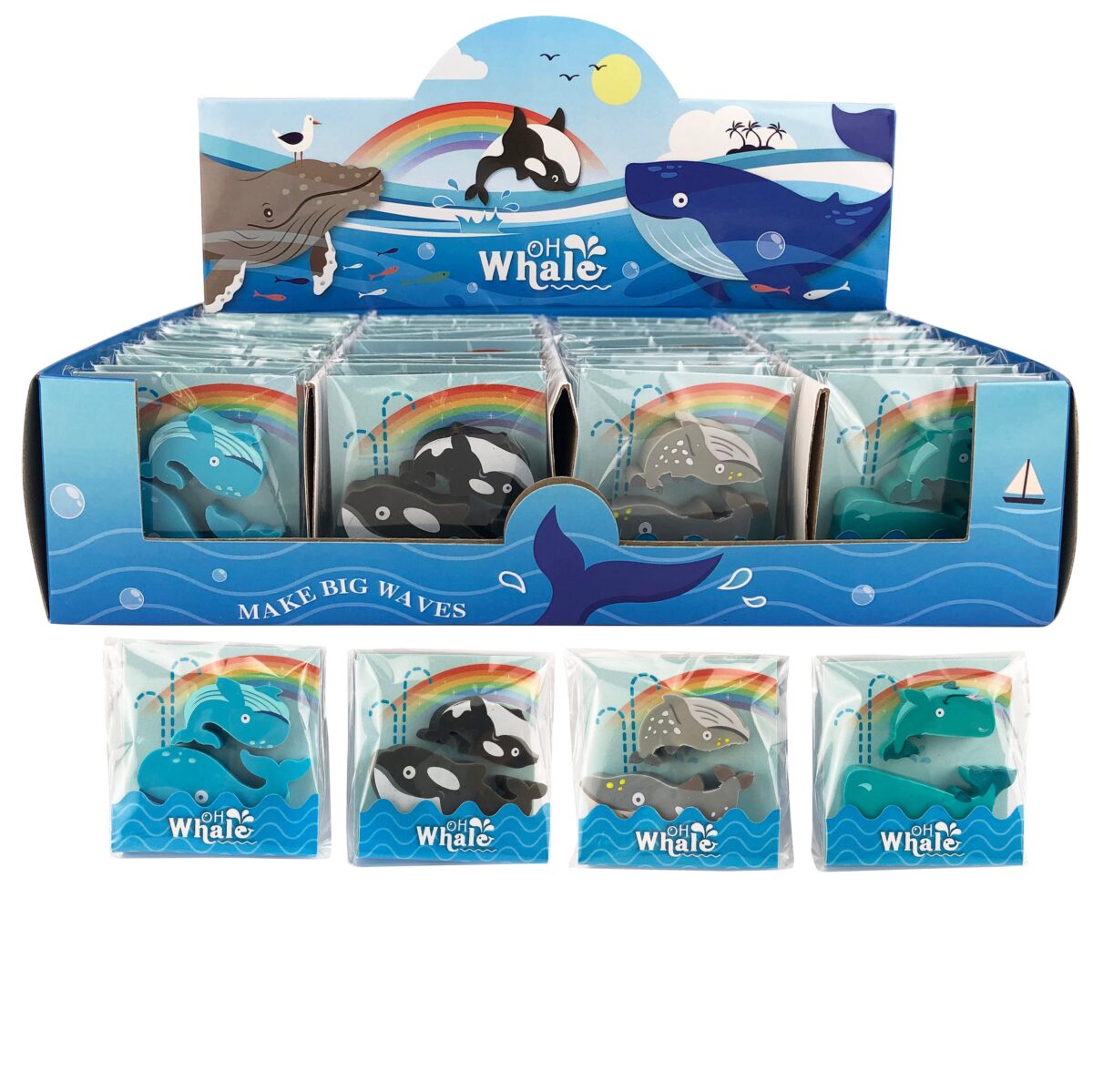 ROOST Radiergummi OWE-001 On Whale 4 ass. – Hochwertig & günstig bei ShopDeca