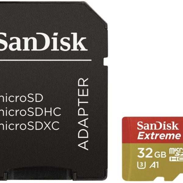 SANDISK microSDHC Extreme 32GB SDSQXVF-032G-GN6MA Ad. Act.Cam