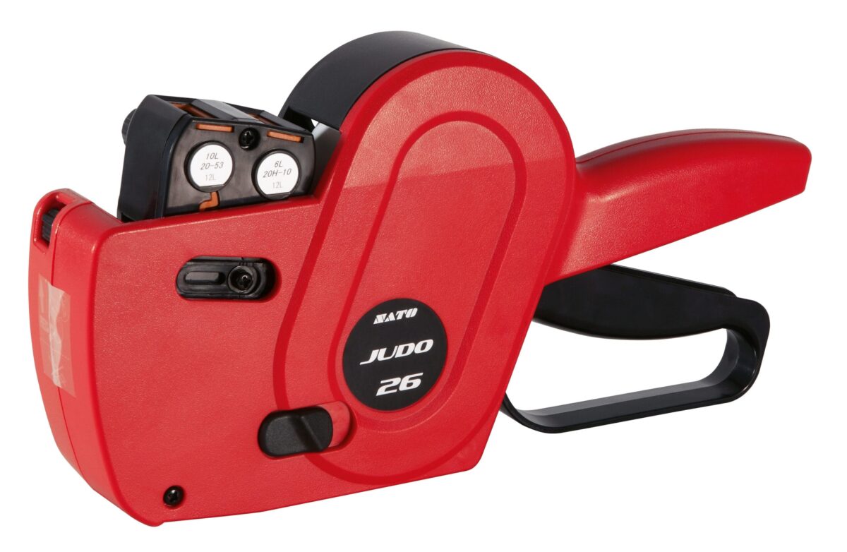 SATO Preisauszeichner Judo 26 3016 rot, 16 Ziffern 26x16mm – Hochwertig & günstig bei ShopDeca