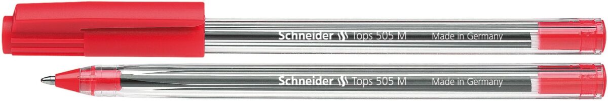 SCHNEIDER Kugelschreiber TOPS M 150802 rot – Hochwertig & günstig bei ShopDeca