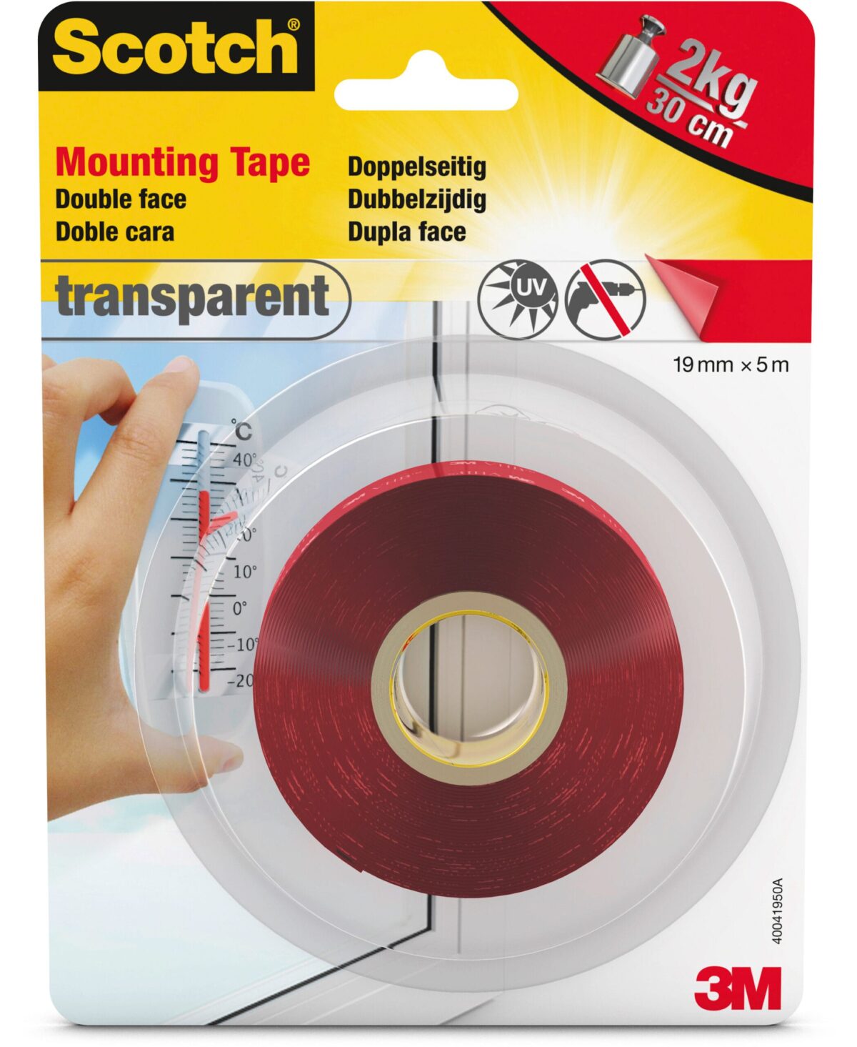 SCOTCH Montageband 19mm×5m 4910C-1950-P transparent – Hochwertig & günstig bei ShopDeca