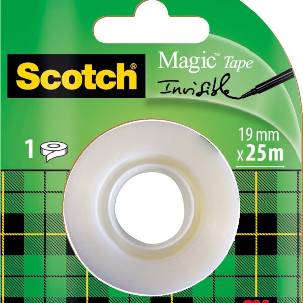 SCOTCH Magic Tape 810 19mmx25m 8-1925R transparent, Refill