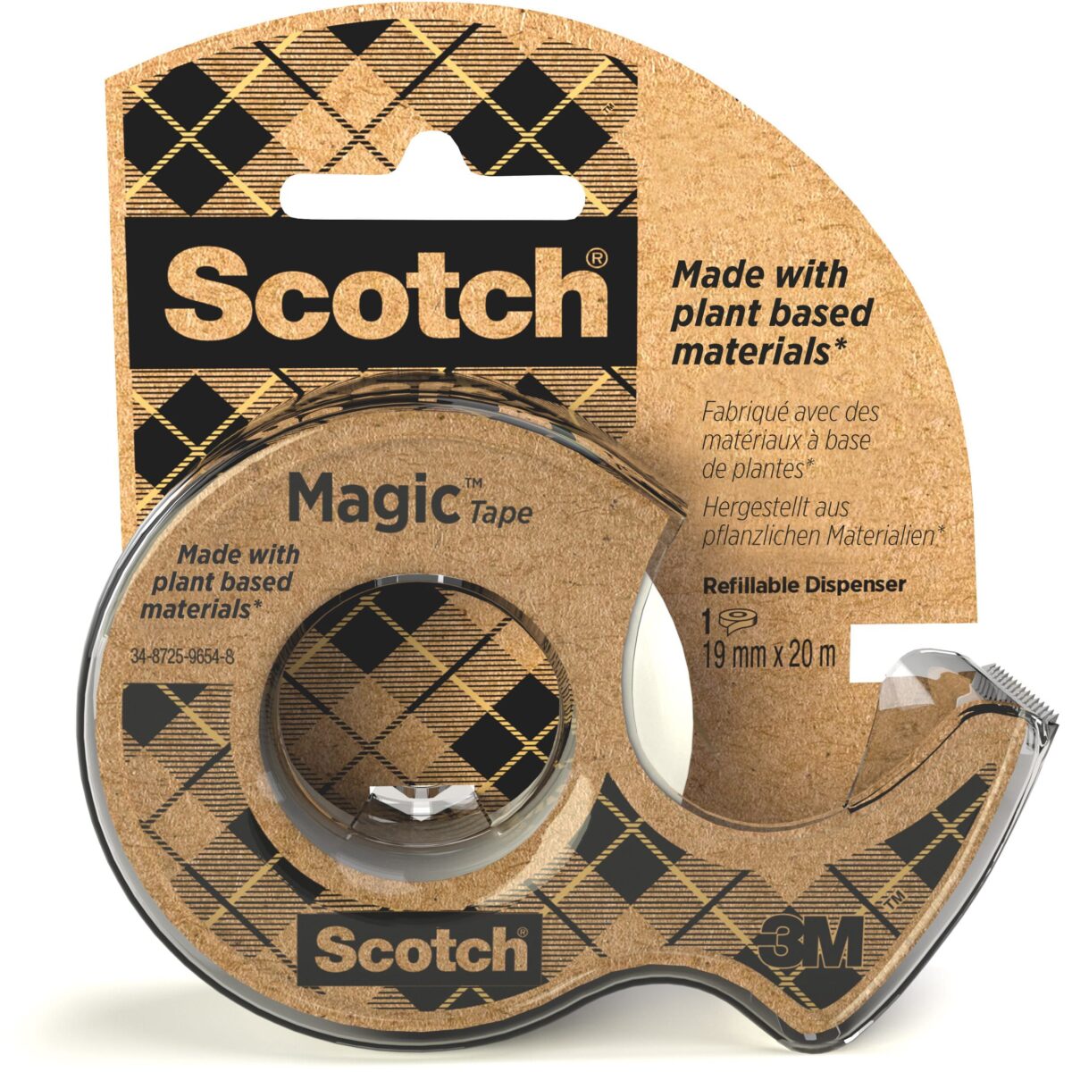 SCOTCH Magic Tape 19mmx20m 9-1920D auf Dispenser – Hochwertig & günstig bei ShopDeca