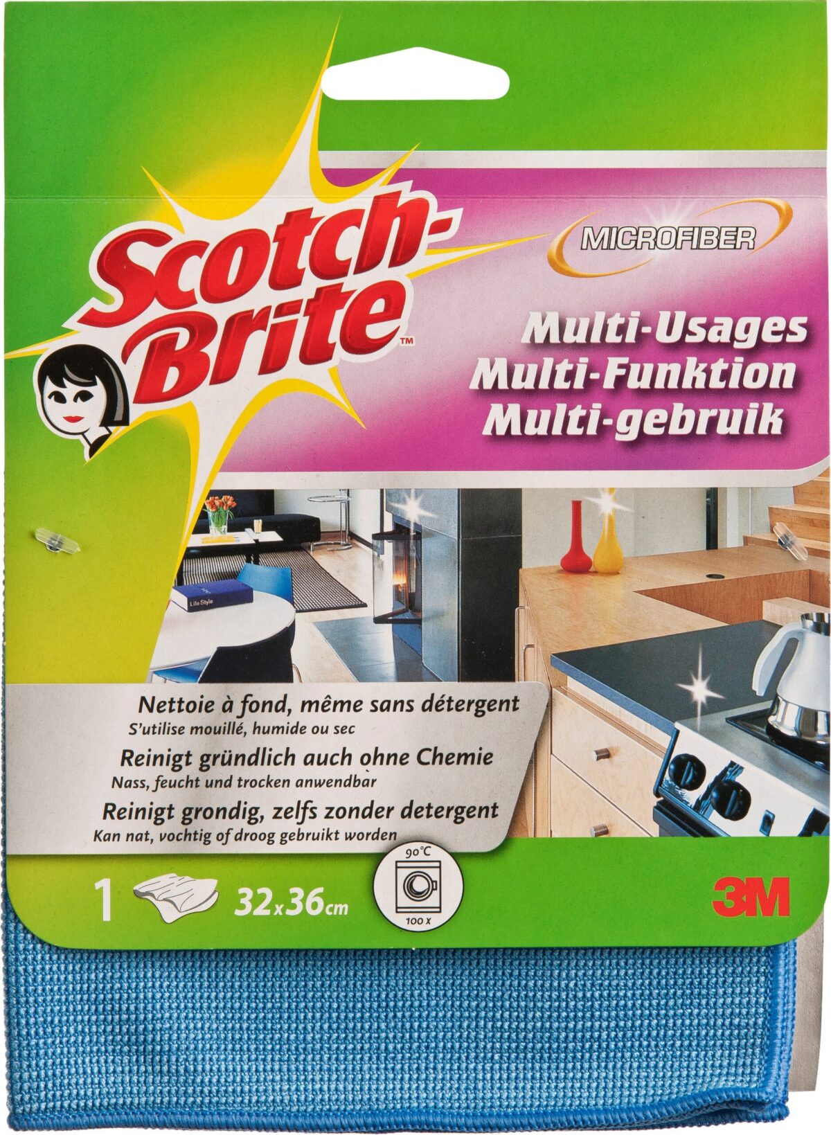 SCOTCH-BRITE Mikrofasertuch W810 farbig ass. – Hochwertig & günstig bei ShopDeca