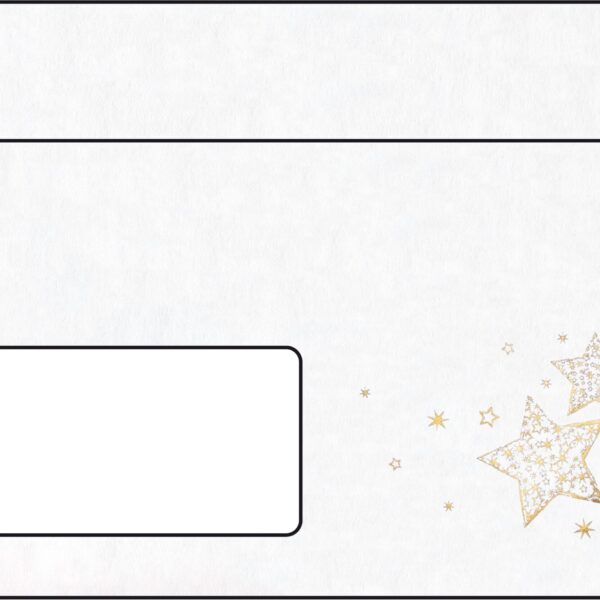 SIGEL Weihnachts Umschläge C6/5 DU045/W Golden Glow 50 Stück