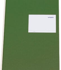 SIMPLEX Statistikbuch A4 19089 4 Kolonnen, grün 80 Blatt