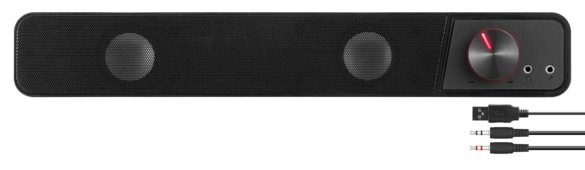 SPEEDLINK BRIO Stereo Soundbar SL-810200-BK Black – Hochwertig & günstig bei ShopDeca