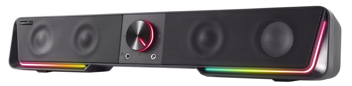 SPEEDLINK Gravity RGB Stereo Soundbar SL-830200-BK Black, Gaming Speaker – Hochwertig & günstig bei ShopDeca