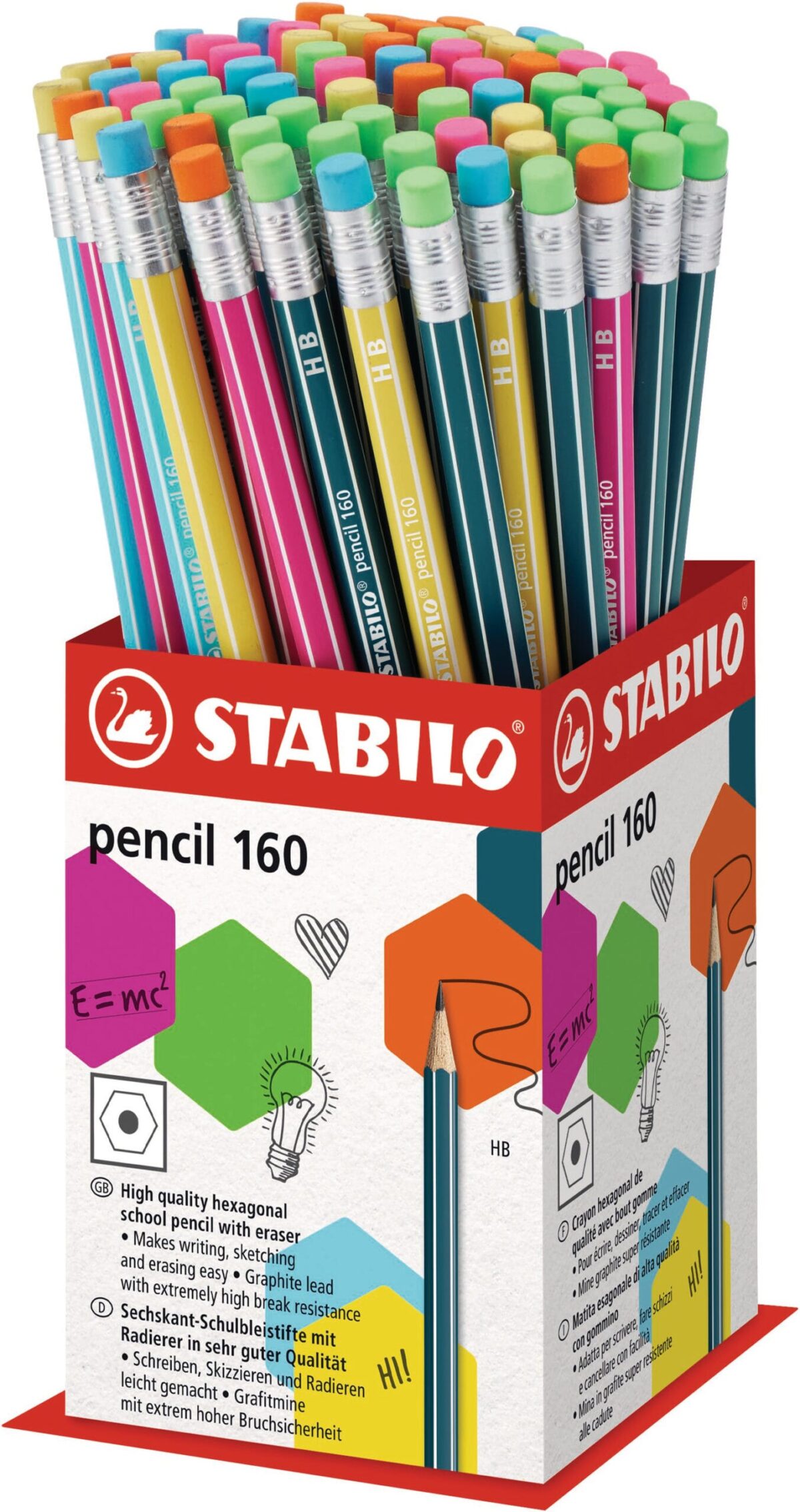 STABILO Bleistift 2160/72-1HB – Hochwertig & günstig bei ShopDeca