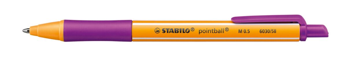 STABILO Kugelschreiber pointball 0.5mm 6030/58 lila – Hochwertig & günstig bei ShopDeca