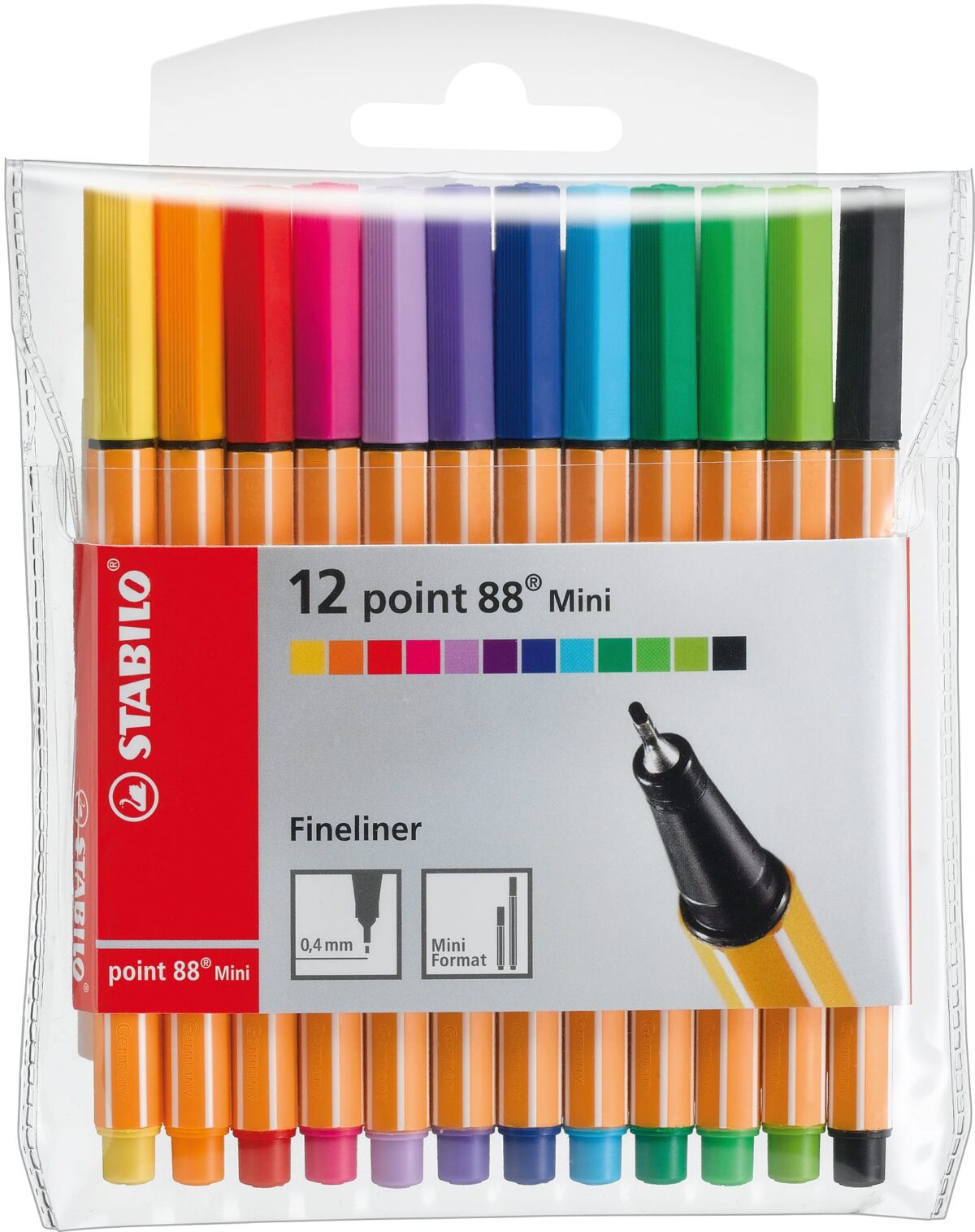 STABILO Point 88 Mini 0,4mm 688/12-1 12er Etui – Hochwertig & günstig bei ShopDeca