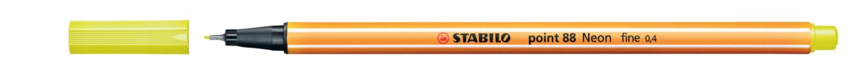 STABILO Feinschreiber point 88 0,4mm 88/024 neongelb – Hochwertig & günstig bei ShopDeca