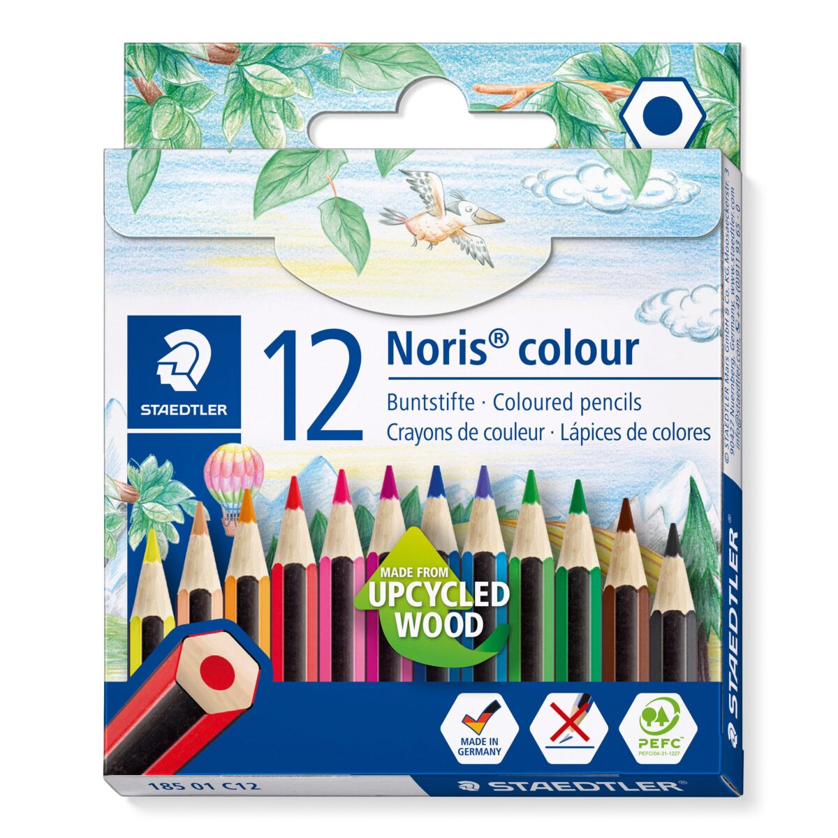 STAEDTLER Farbstifte 185C12 upcycled Wood 12 Stück – Hochwertig & günstig bei ShopDeca