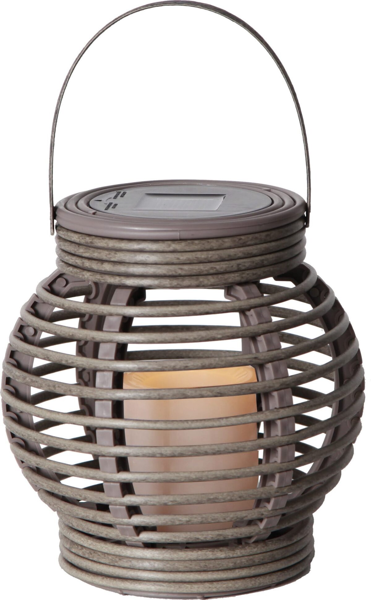 STAR TRADING Solar LED-Leuchte Rotang 16cm 12.479-29 braun – Hochwertig & günstig bei ShopDeca