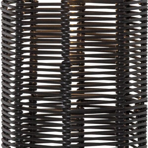 STAR TRADING Solar LED-Leuchte Runda 30cm 12.482-75 schwarz