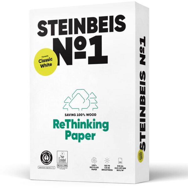 STEINBEIS No.1 Kopierpapier A3 88334294 80g, recycling 500 Blatt