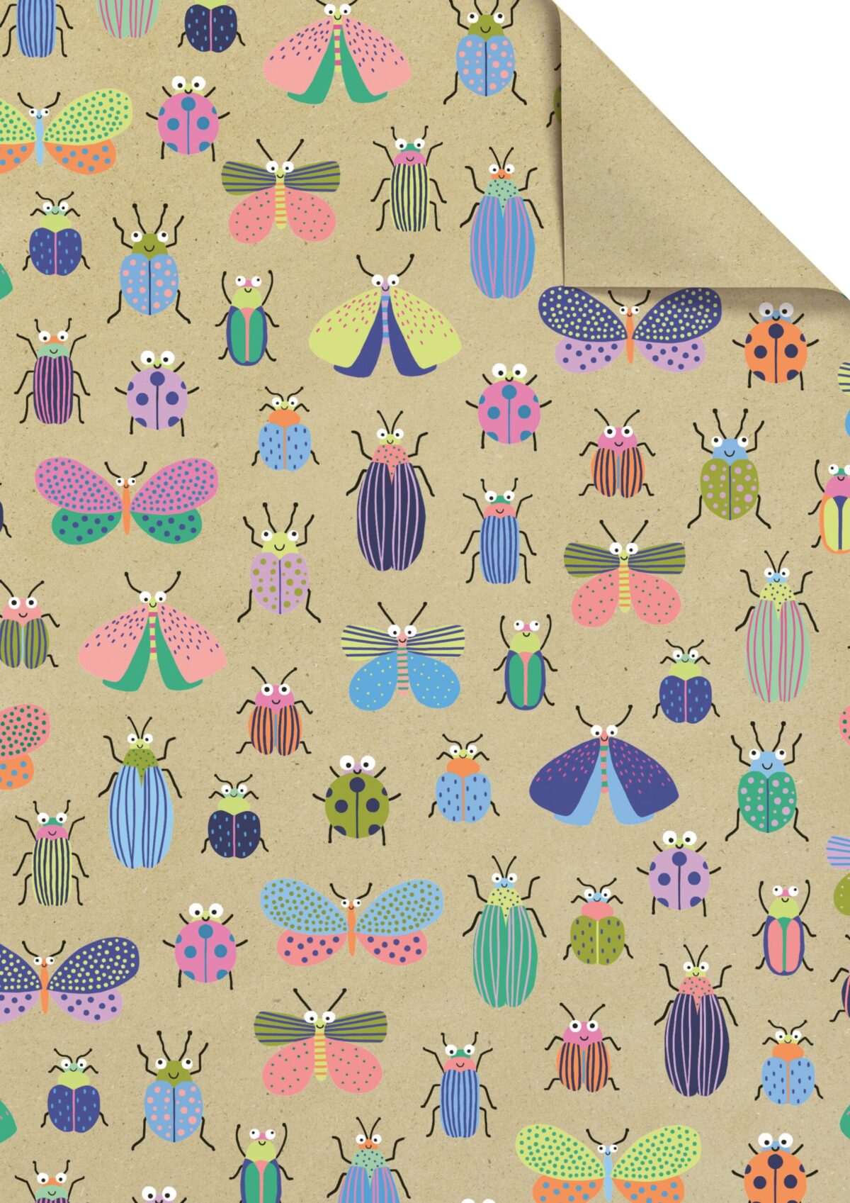 STEWO Geschenkpapier Beetle 2514544745 grün 70x100cm – Hochwertig & günstig bei ShopDeca